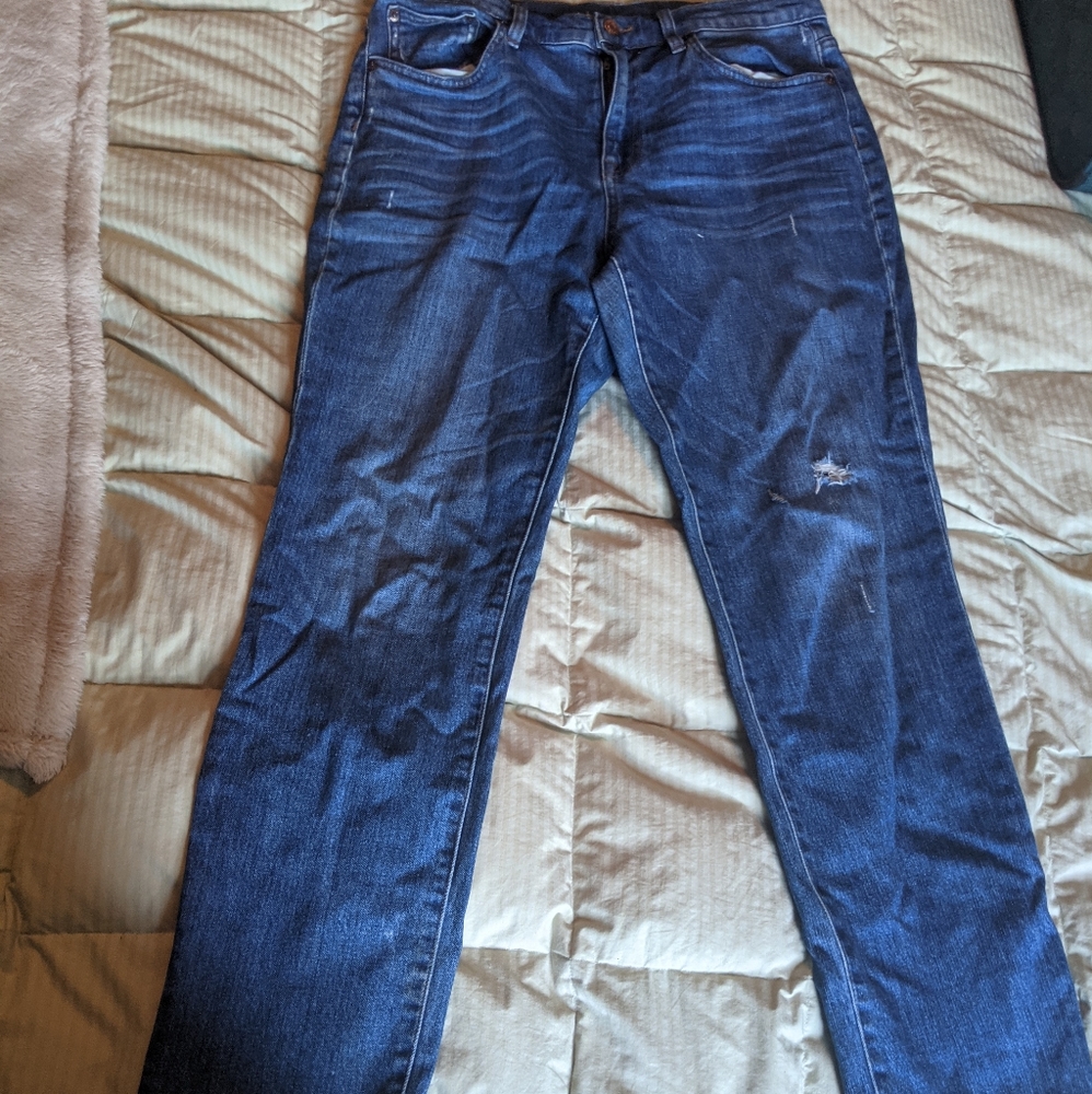J Crew Vintage Rinse Straight Jeans
